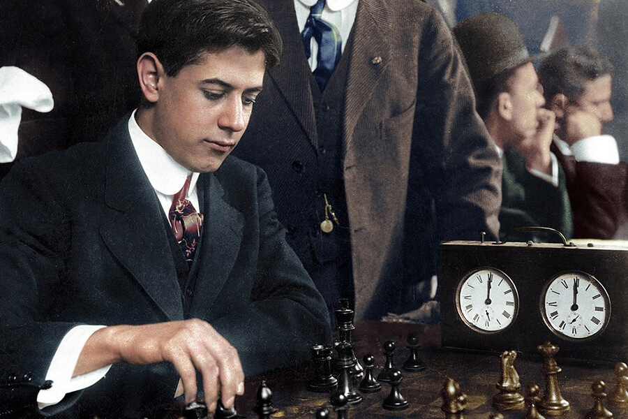 Capablanca - Alekhine  World Championship Match (1927) Round 1