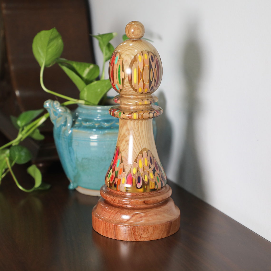 Deluxe Decorative Bishop- Chess Pieces- Deluxe Decore Serial (1)