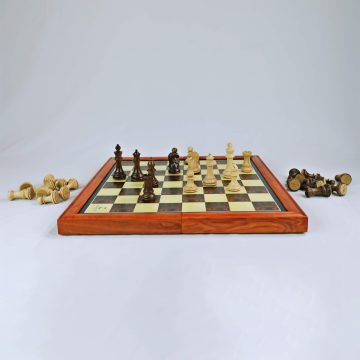 Deluxe Folding International FIDE & USCF Tournament Chess Board