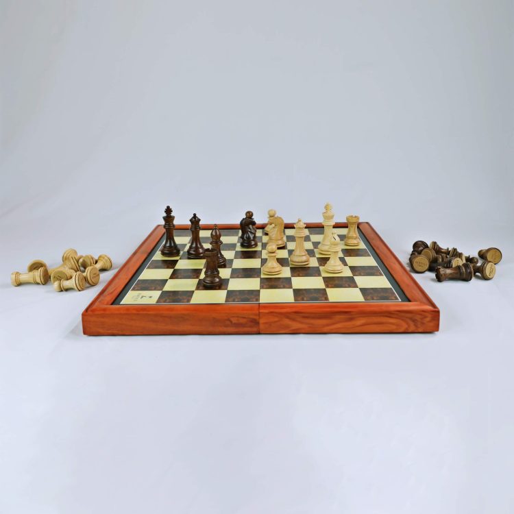 Deluxe Folding International FIDE & USCF Tournament Chess Board