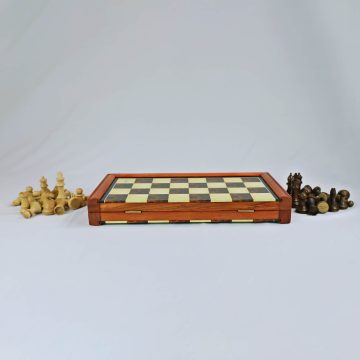 Deluxe Folding International FIDE & USCF Tournament Chess Board