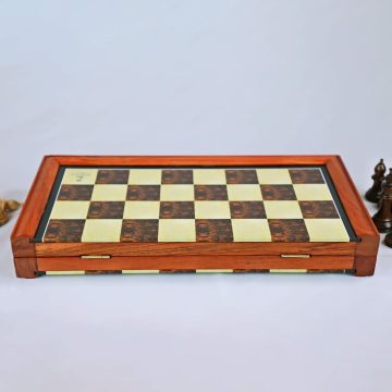 Deluxe Folding International FIDE & USCF Tournament Chess Board