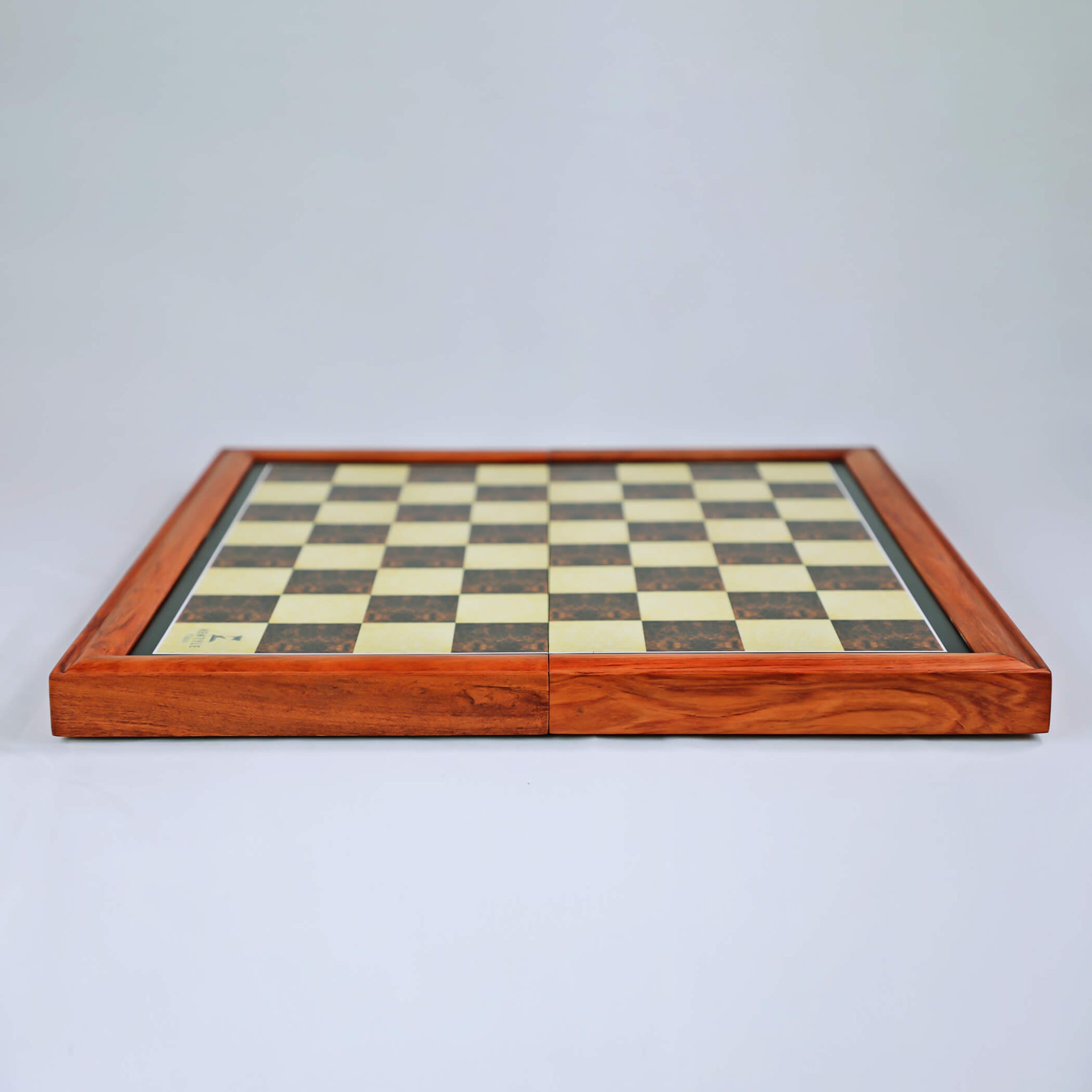 21 Black Ambassador Folding Chess Set