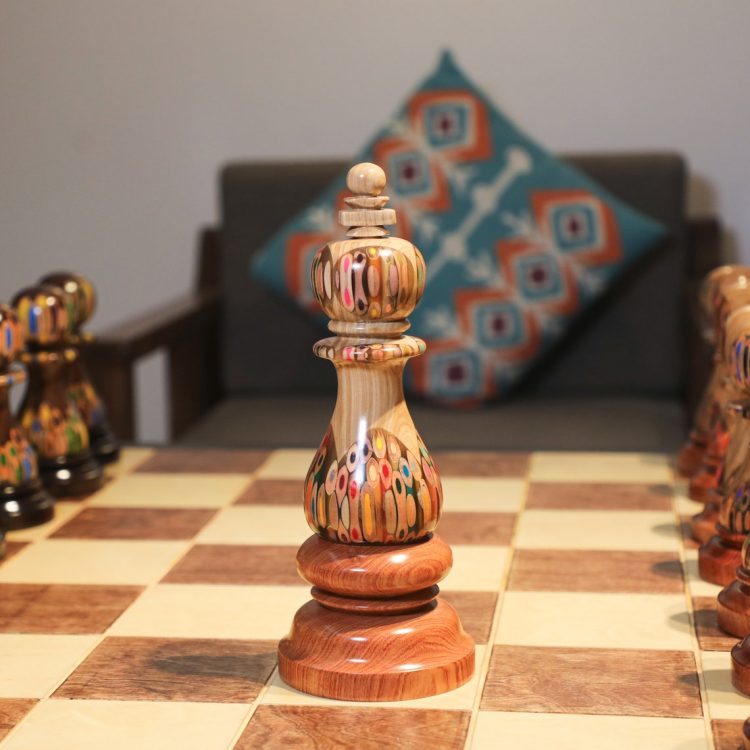 Deluxe Serial of Chess Piece for Decor - The King