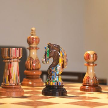 Deluxe Serial of Chess Piece for Decor The Knight
