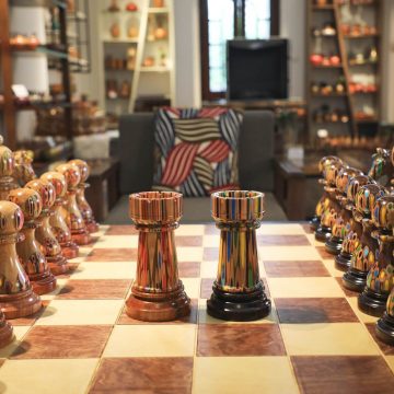 Deluxe Serial of Chess Piece for Decor - The Rook