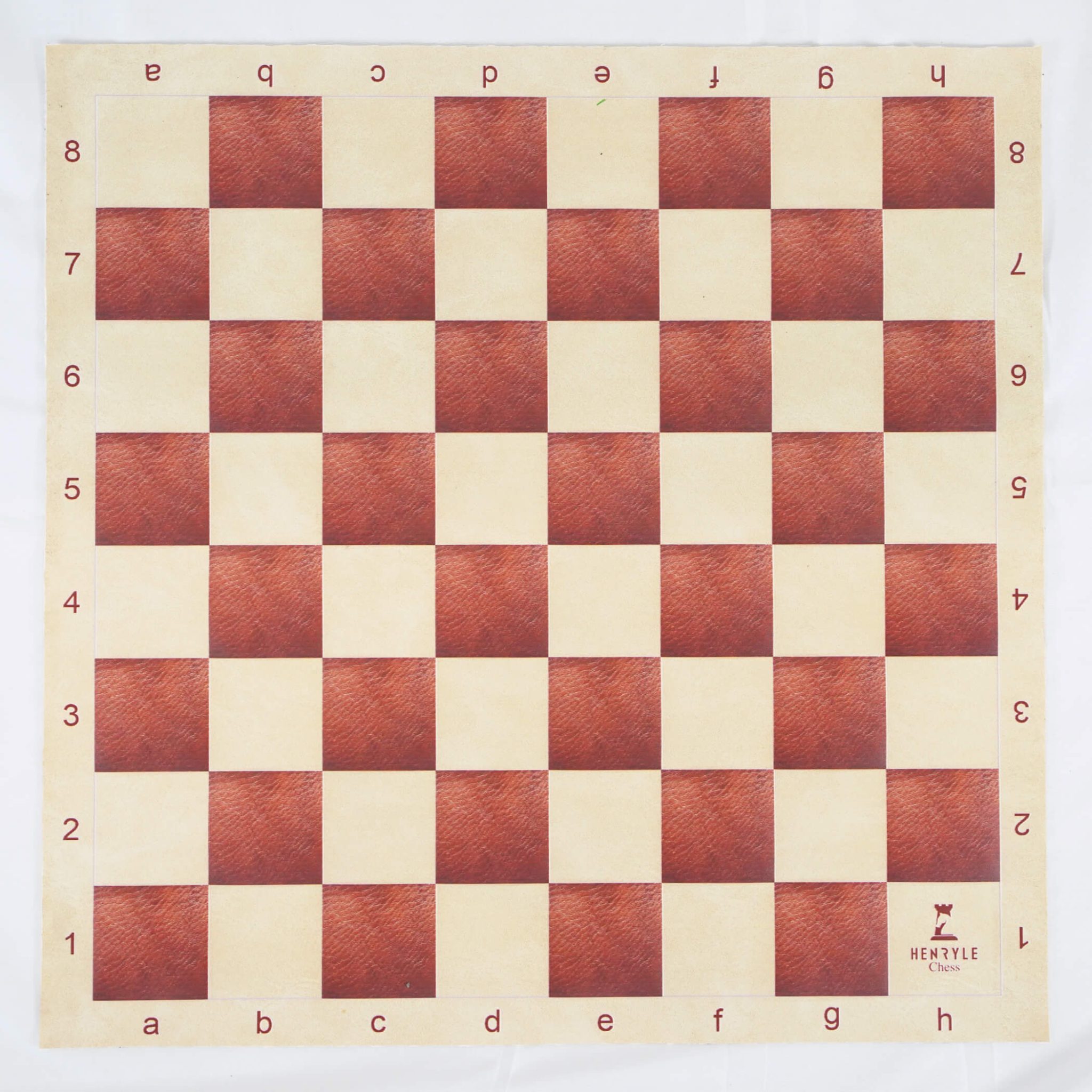 Deluxe Folding International FIDE & USCF Tournament Chess Board - Henry Chess Sets