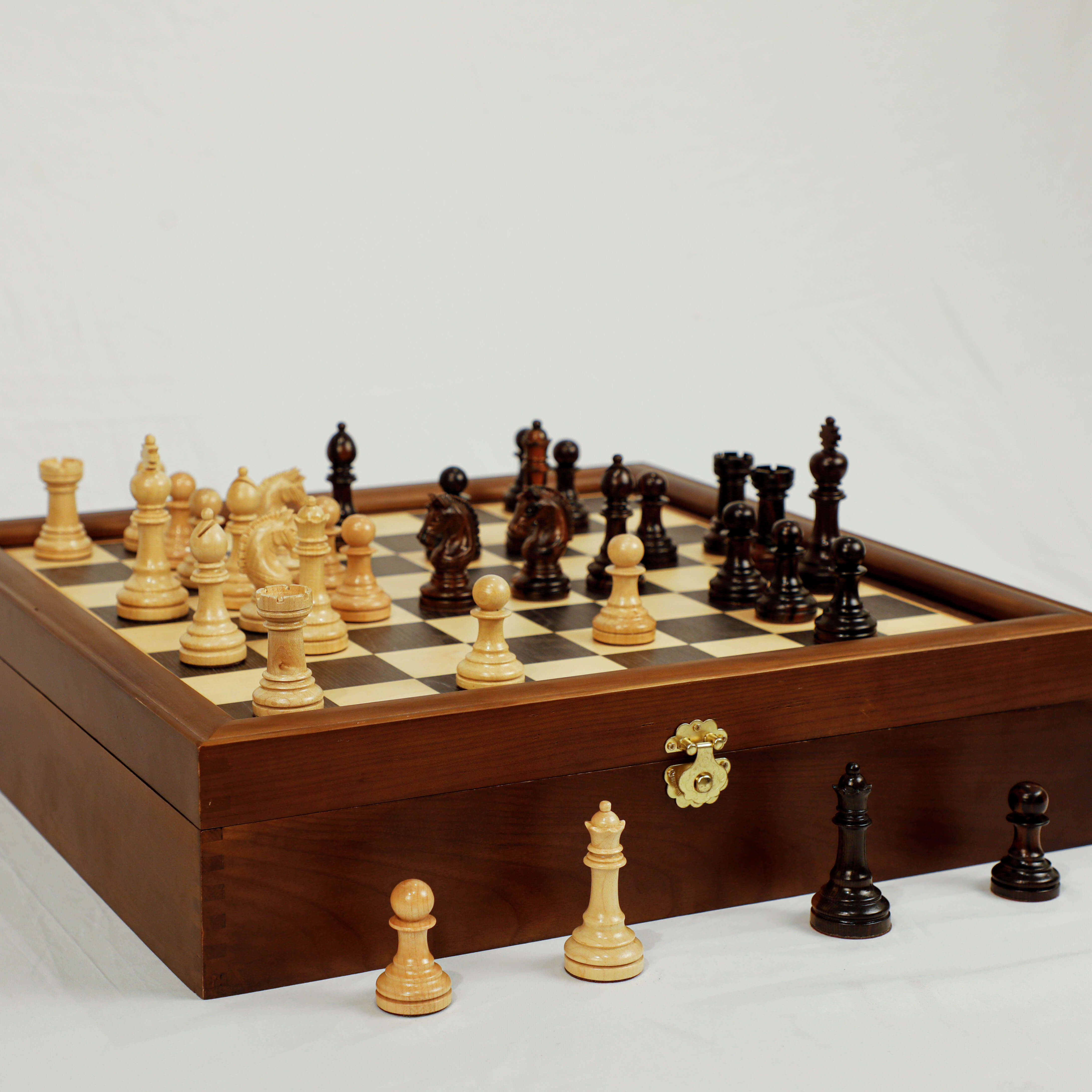 Deluxe Wooden Chess Set