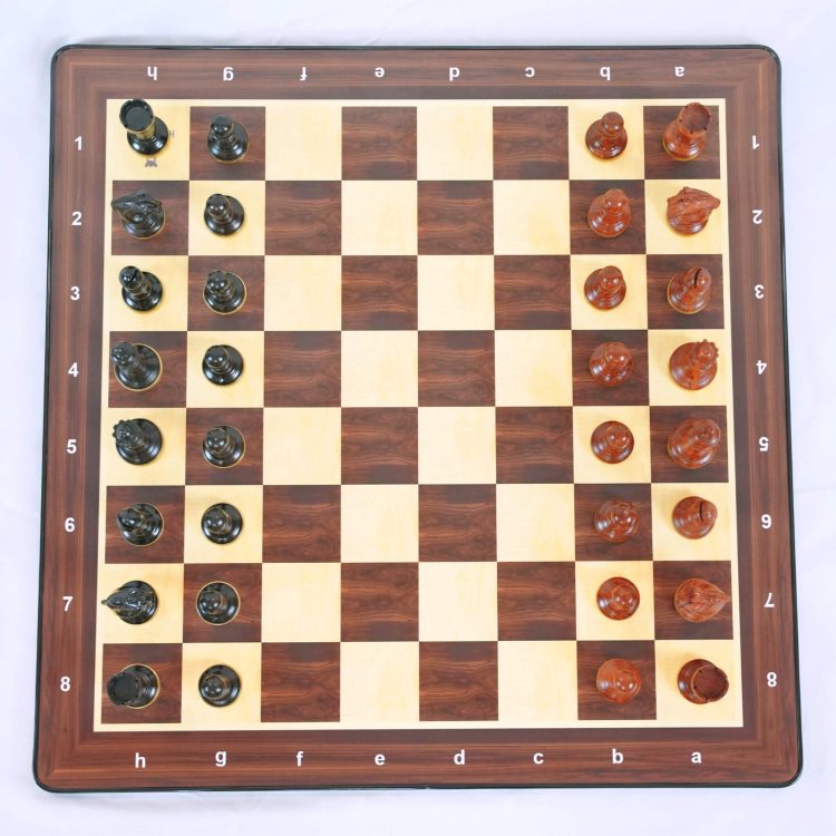 Flat Tournament Chess Board (FIDE)