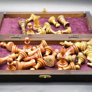 Standard Foldable Wooden Chess Board