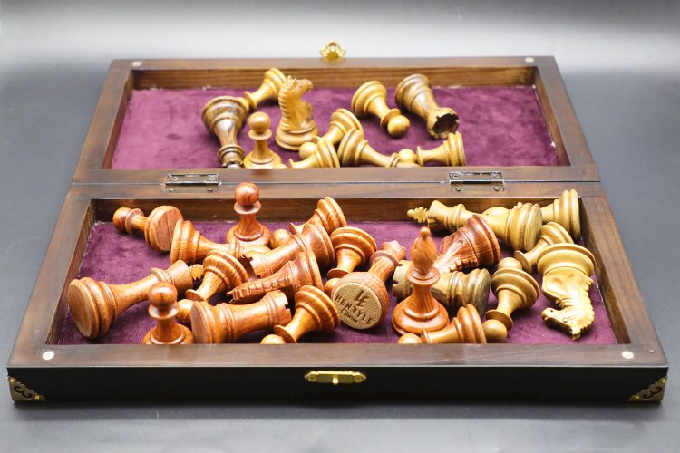 Standard Foldable Wooden Chess Board