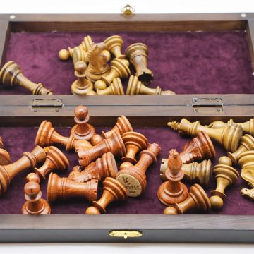 Standard Foldable Wooden Chess Board