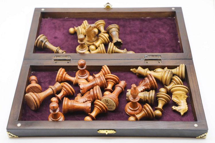 Standard Foldable Wooden Chess Board