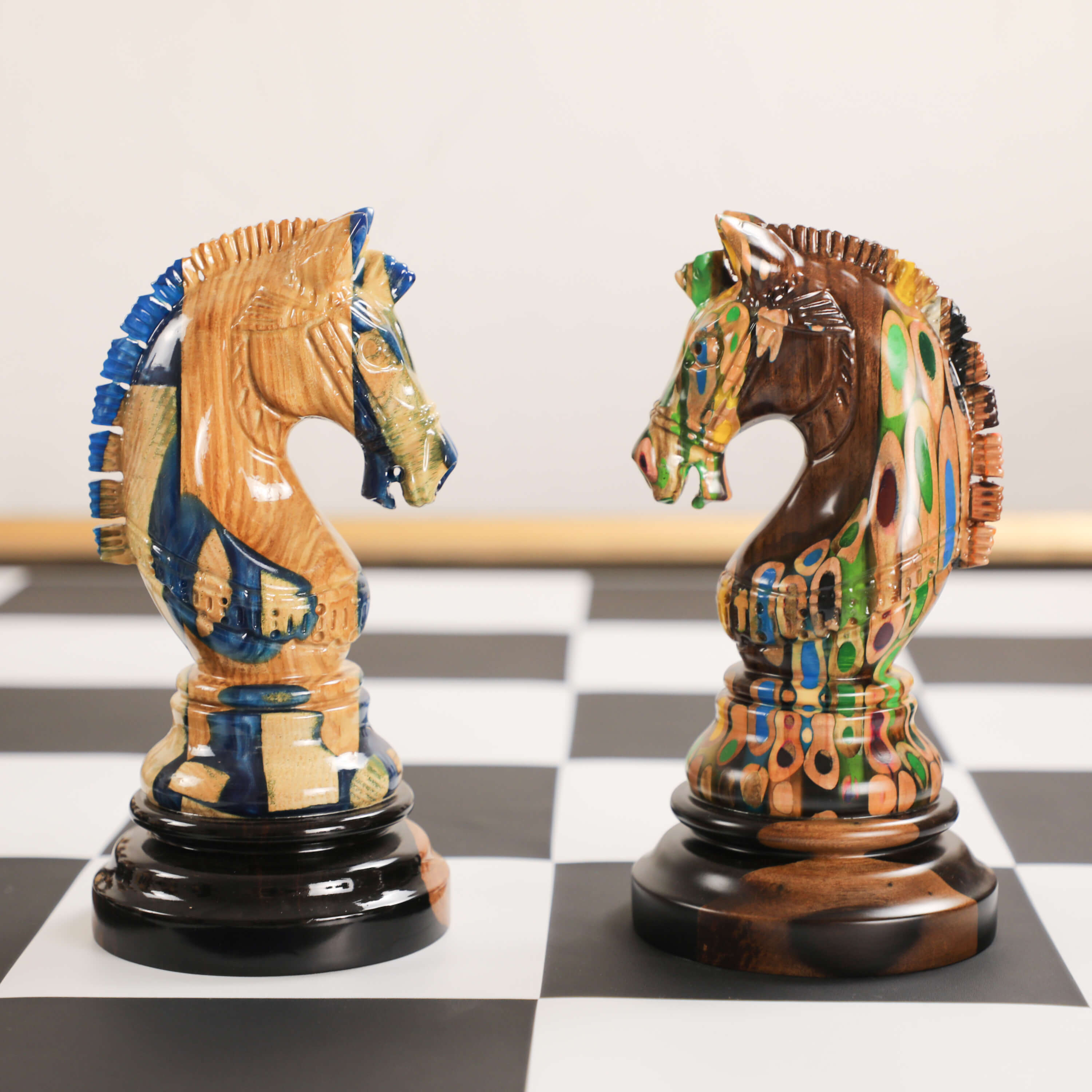 Giant Chess Pieces Resin & Wilshire