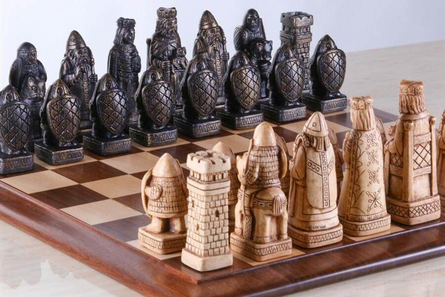 House of Hauteville Themed Chess Set