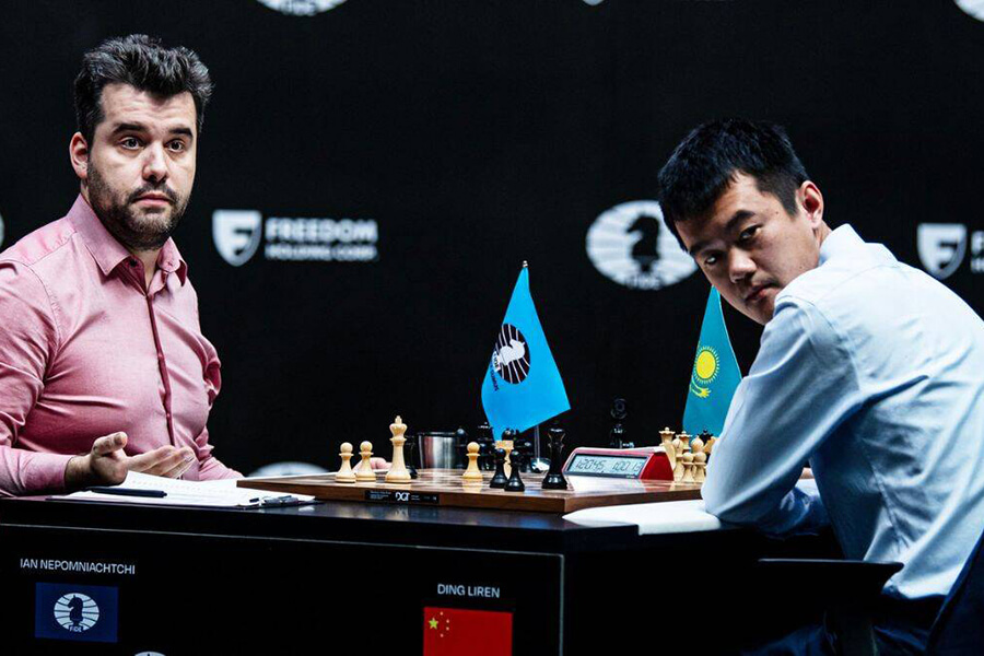 Ian Nepomniachtchi waits to recharge for world chess title - BH