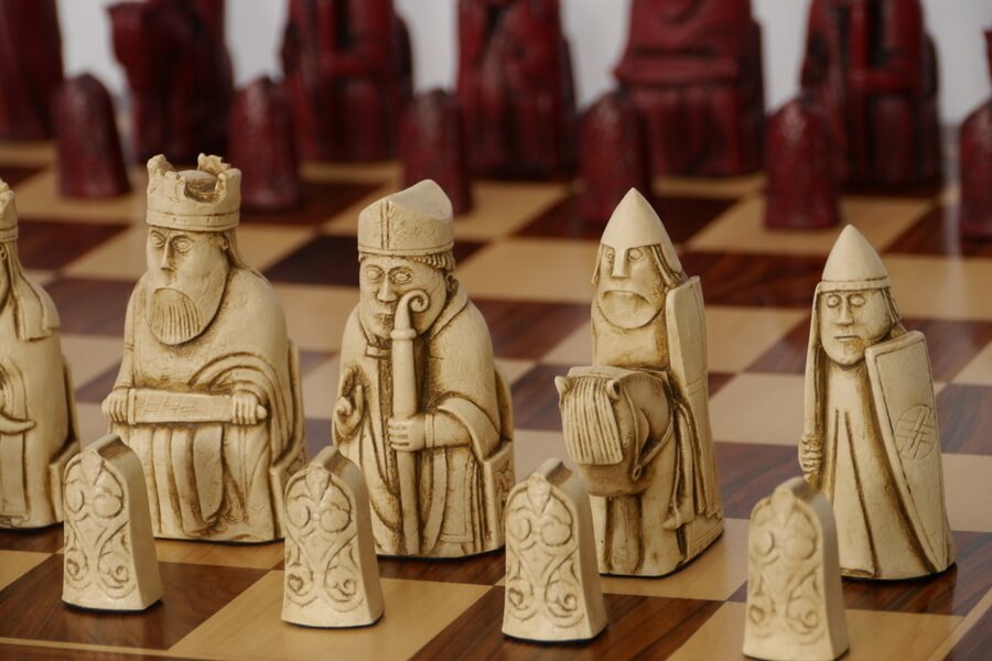 Isle of Lewis Themed Chess Pieces