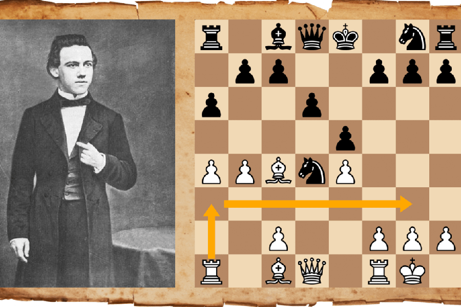 Paul Charles Morphy. /N(1837-1884). American Chess Player. 'Paul