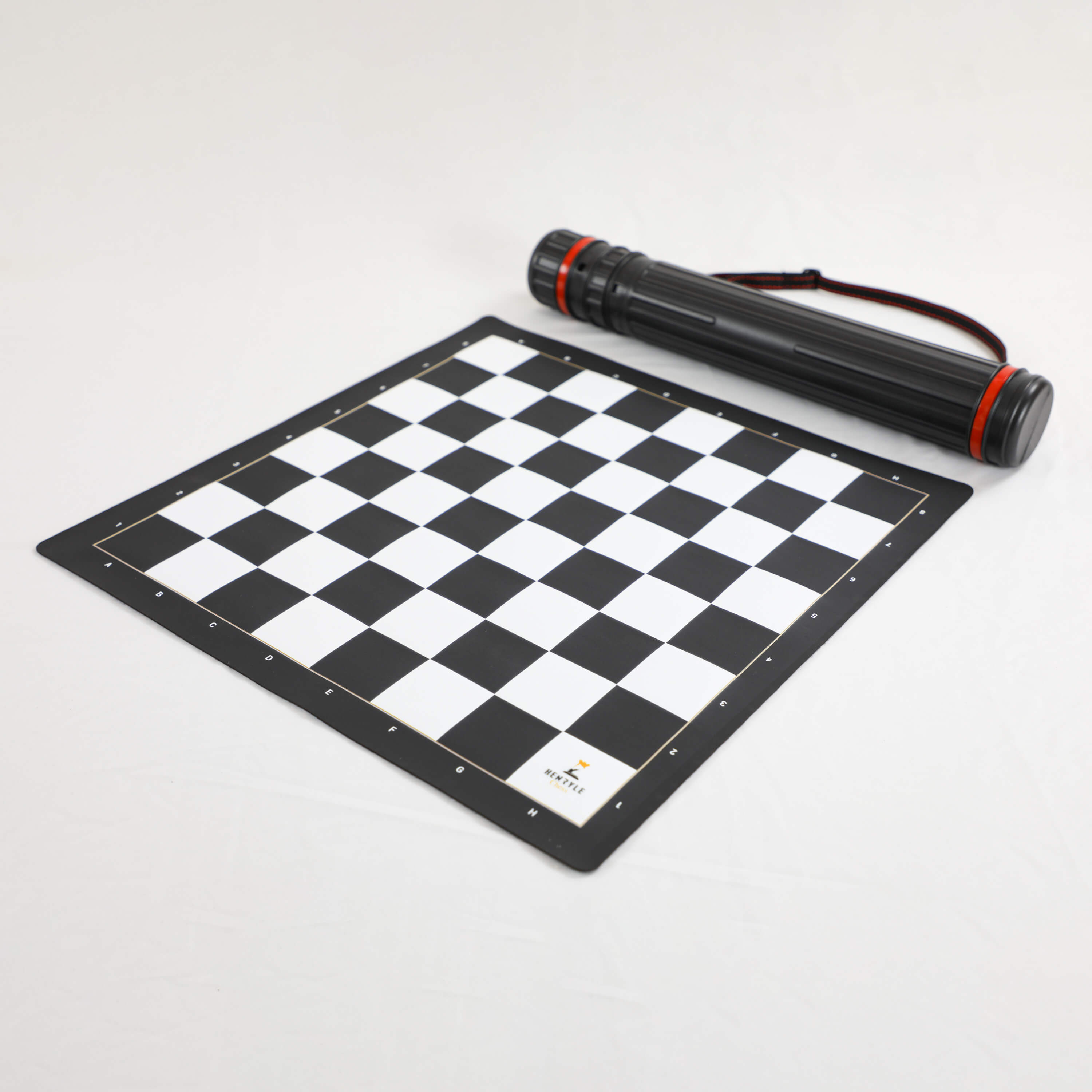Standard Leather Chess Board (New Edition) - Black