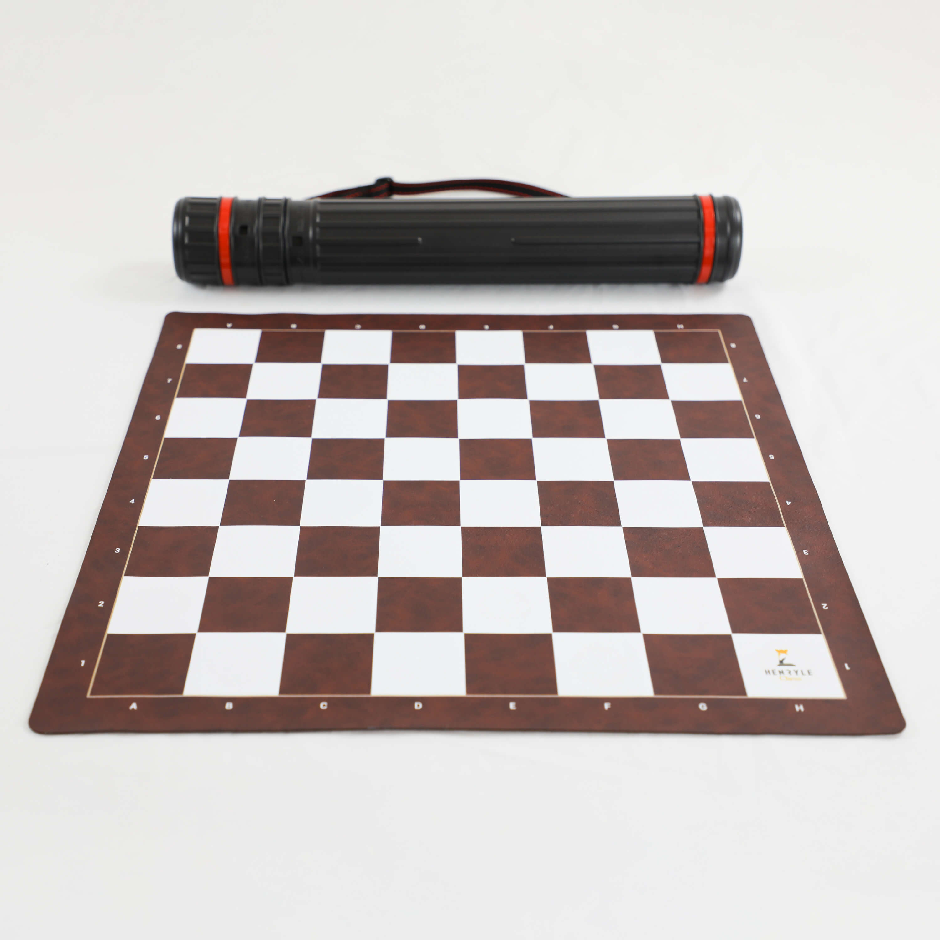 Standard Leather Chess Board (New Edition) - Brown