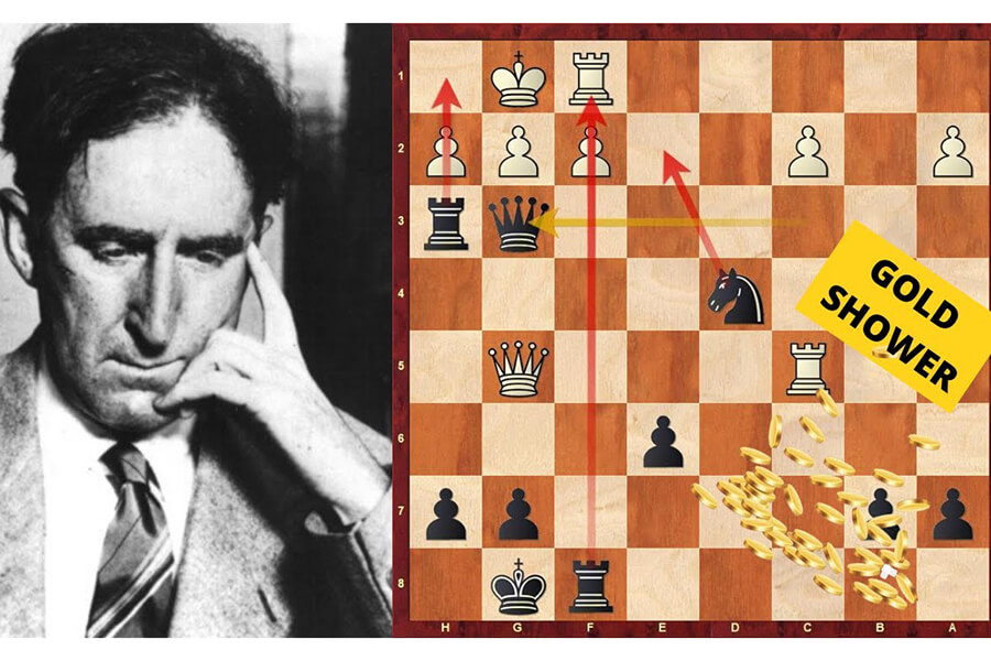 Stefan Levitsky - Frank Marshall chess game