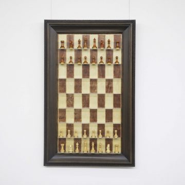 Superior Vertical Chess Board - Wall Mounted Chess Set (III) - Henry Chess  Sets