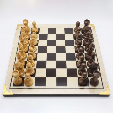 Superior Wood Chess Pieces Ebony Wood 1
