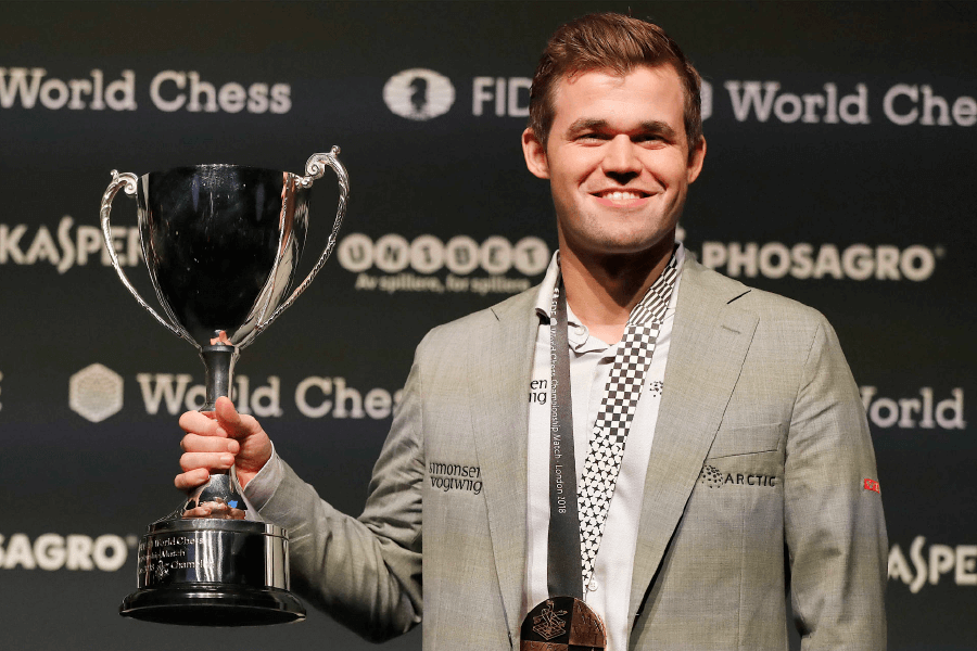 World Chess Champion Magnus Carlsen