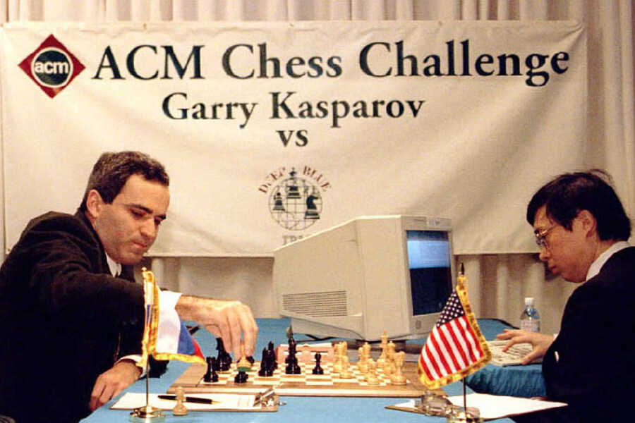 chess game Deep Blue - Garry Kasparov