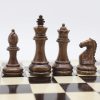 standard chess set- oak wood