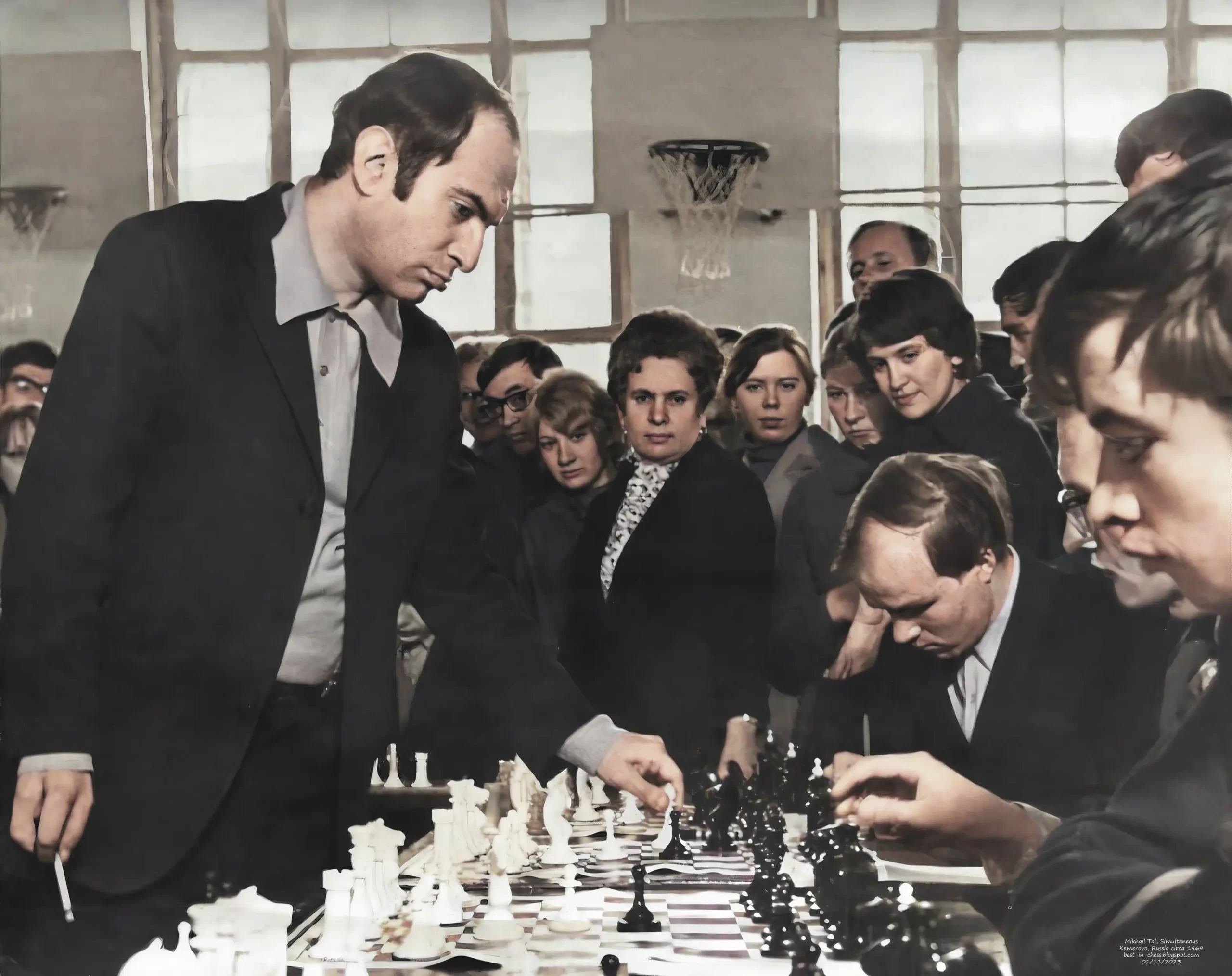 Mikhail Tal - The magician from Riga. Best attacking player ever.