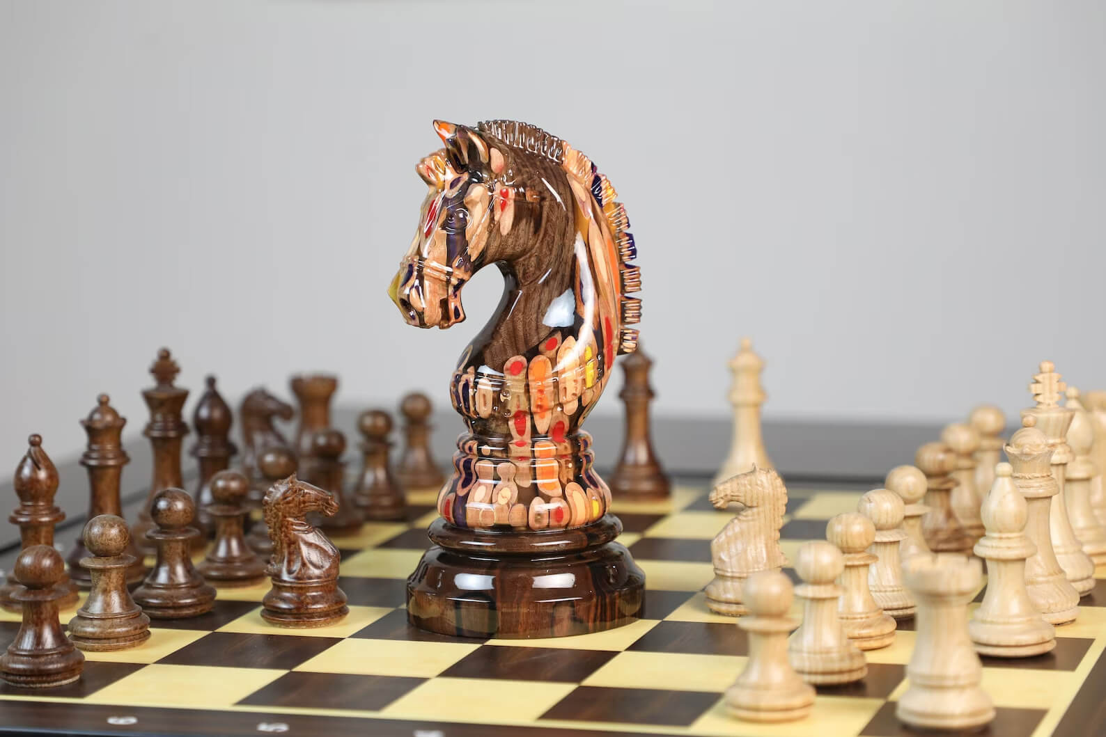 Special Edition Giant Deluxe Chess Piece the Knight Chess Made of